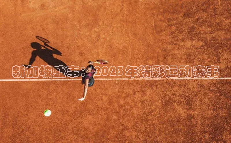 新加坡盛事：2023年精彩运动赛事